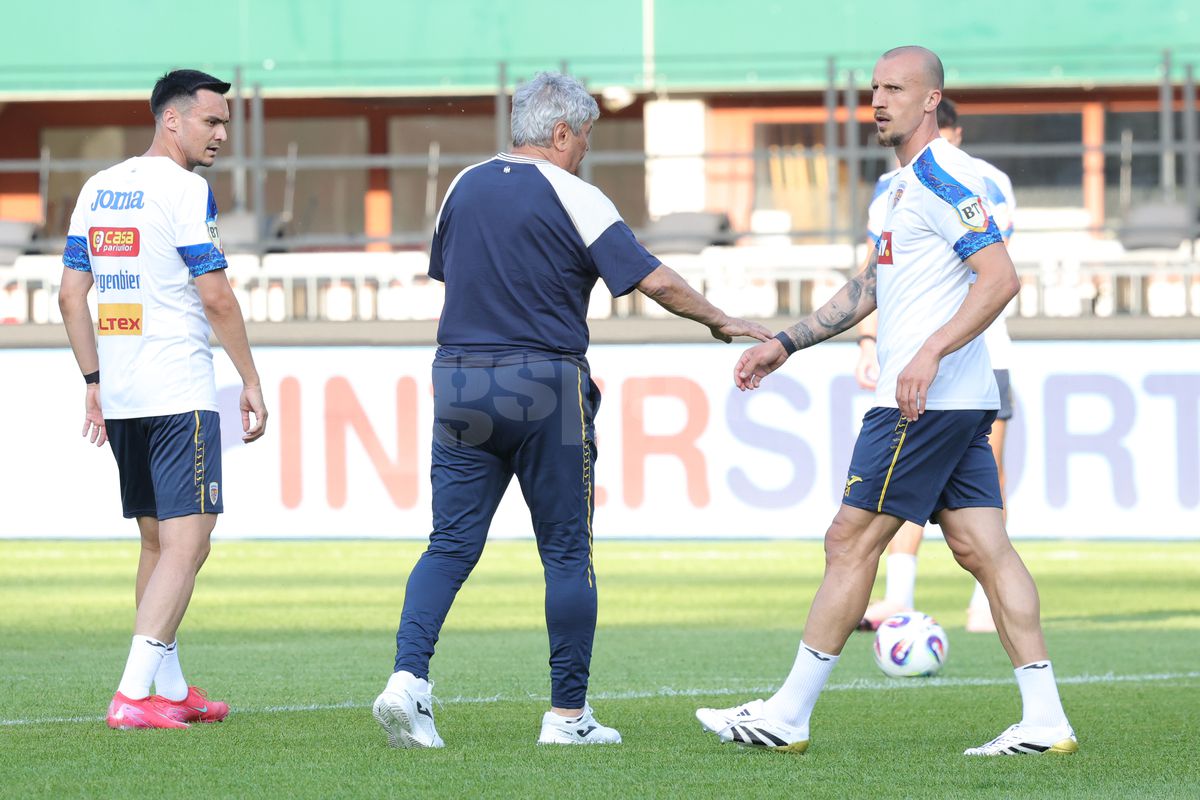 Toate pânzele sus! O surpriză plăcută și o veste mai puțin bună de la antrenamentul oficial al României: Mircea Lucescu, pus pe gânduri