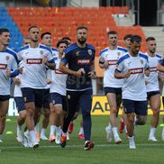 Antrenamentul oficial al echipei naţionale la Viena FOTO: Ionuţ Iordache (GSP)