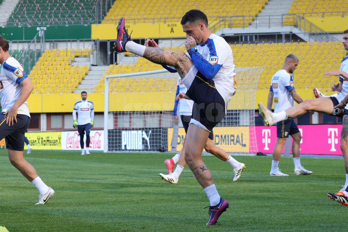 Antrenament echipa naţională la Viena