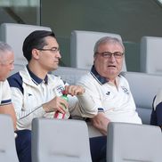 Oficialii FRF au urmărit din tribune antrenamentul oficial al României FOTO: Ionuţ Iordache (GSP)