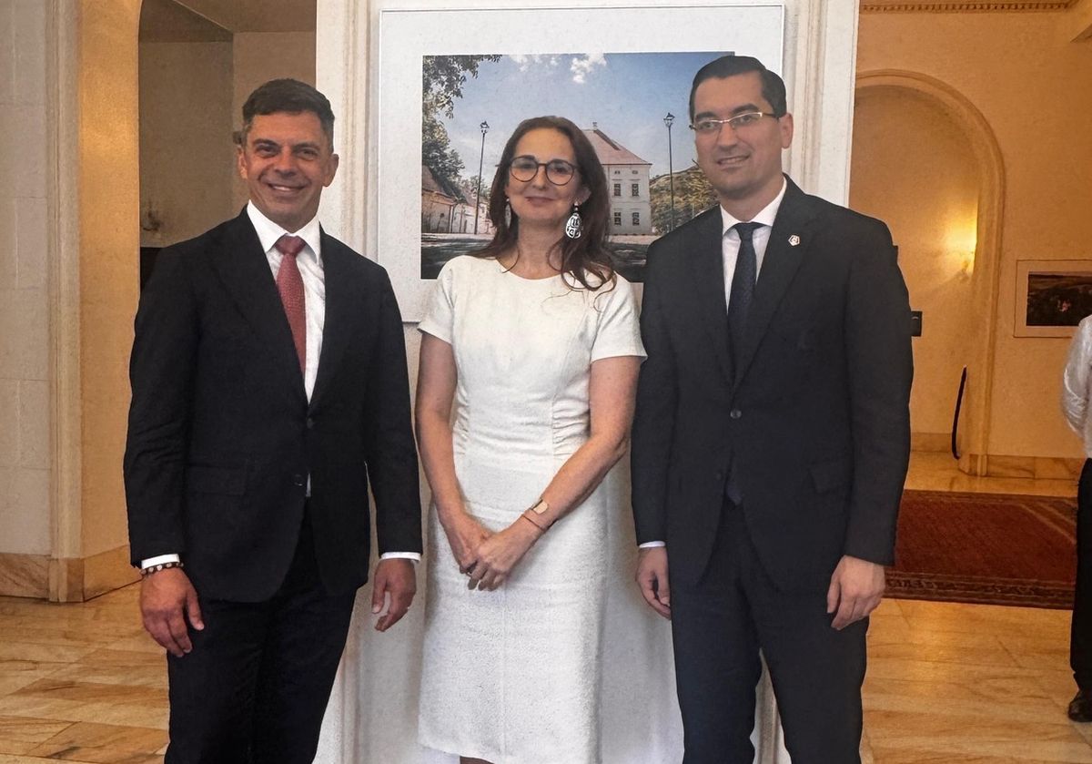 Surpriză! Răzvan Burleanu a dat-o pe FCSB exemplu la un eveniment select din Viena, într-un discurs de 20 de minute ținut la ambasadă