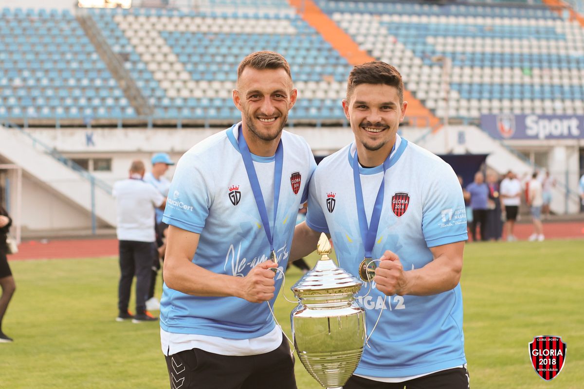După 11 ani, numele Gloria Bistrița e din nou în Liga 2! Unul dintre artizanii promovării explică ce urmează: „Momentan nu putem urca în Superligă”