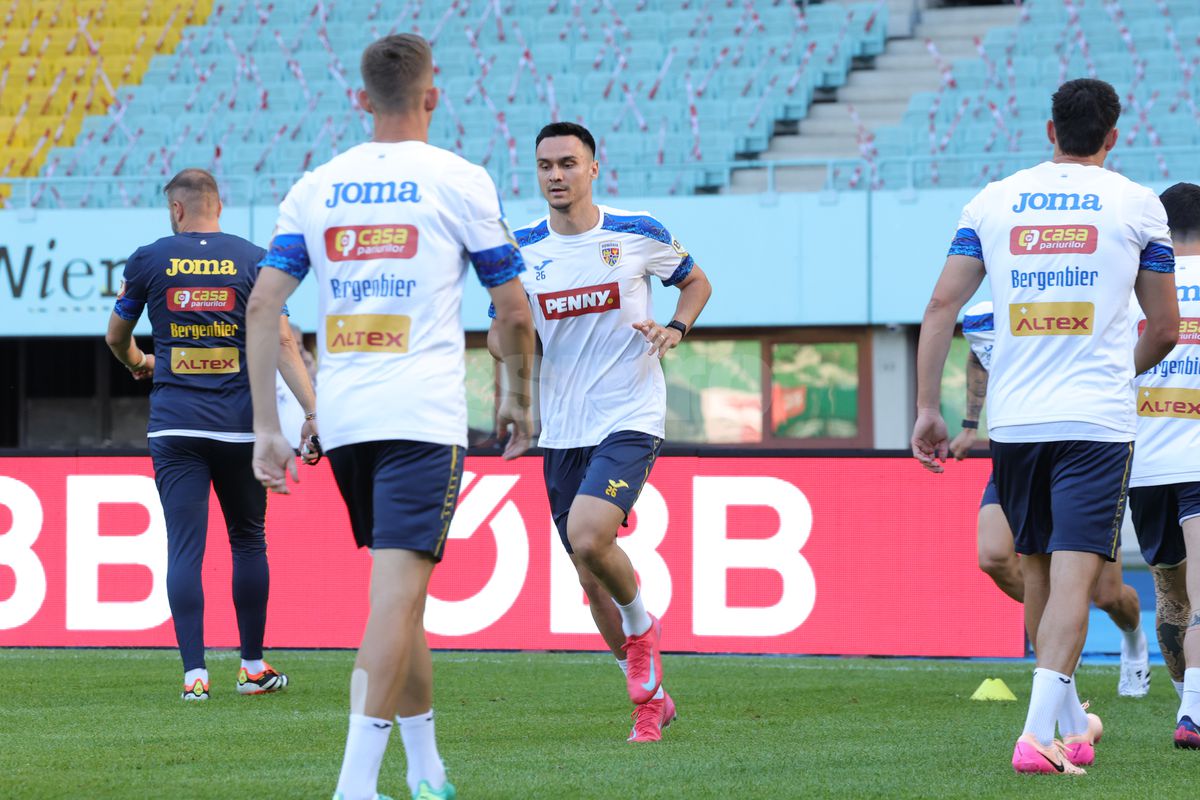 Antrenament echipa naţională la Viena