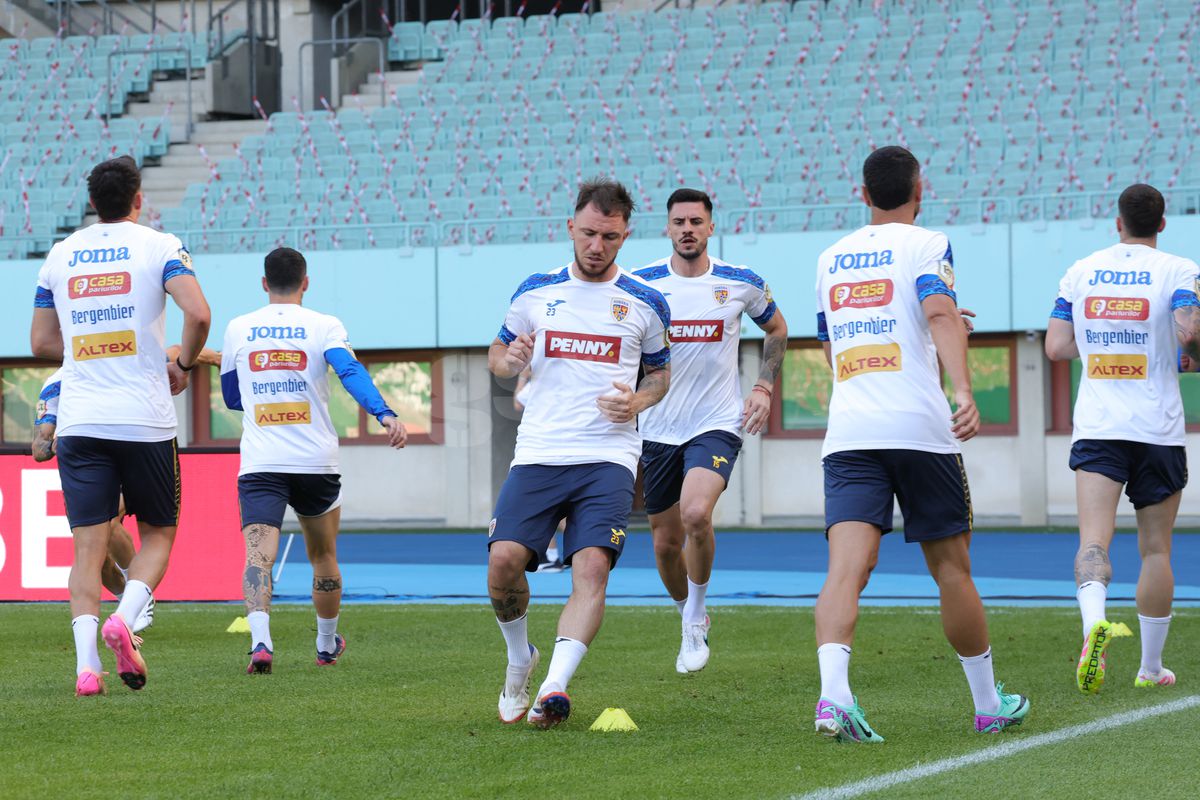Antrenament echipa naţională la Viena