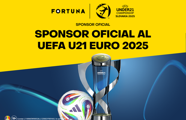 Fortuna, partener oficial al competiției la care strigăm Româniaaa!