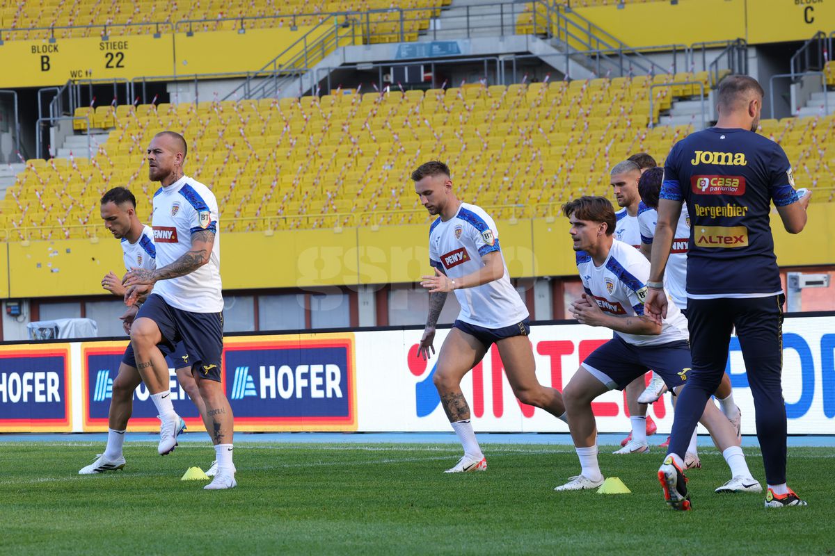 Toate pânzele sus! O surpriză plăcută și o veste mai puțin bună de la antrenamentul oficial al României: Mircea Lucescu, pus pe gânduri