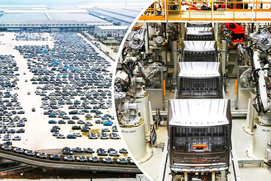 Fabrică BYD în China