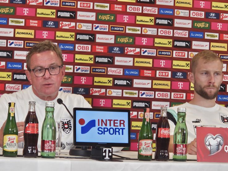 Austria - conferință de presă (foto: Cezar Titor - GSP)