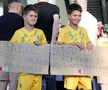Fanii români prezenţi la antrenamentul oficial al României FOTO: Ionuţ Iordache (GSP)
