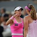Sorana Cîrstea și Mirra Andreeva, la Roland Garros/Foto: Getty Images