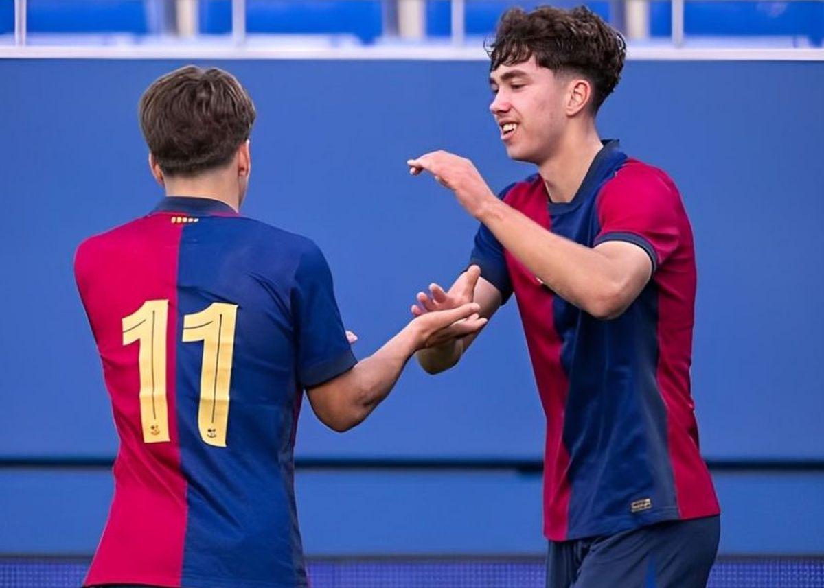 Leo Saca, moldoveanul care a impresionat la juniorii Barcelonei: debut în naționala de peste Prut, după ce a „flirtat” și cu România U15