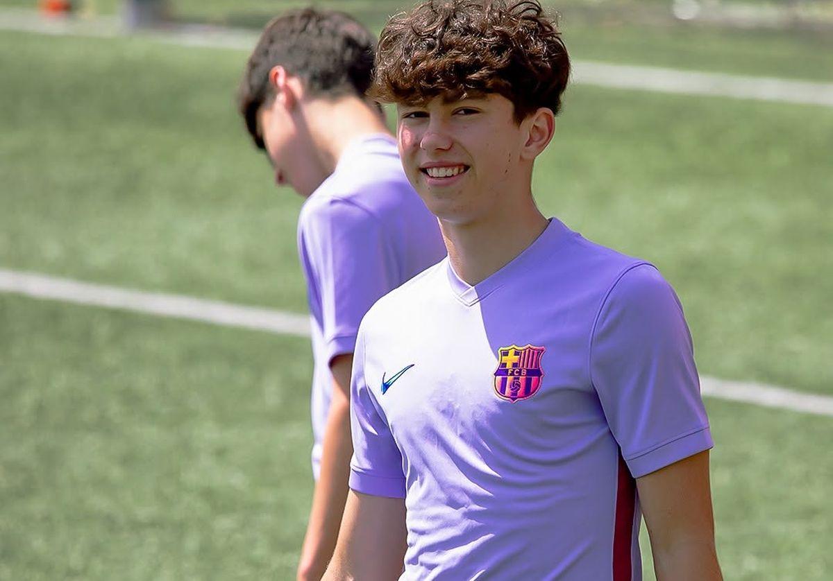 Leo Saca, moldoveanul care a impresionat la juniorii Barcelonei: debut în naționala de peste Prut, după ce a „flirtat” și cu România U15