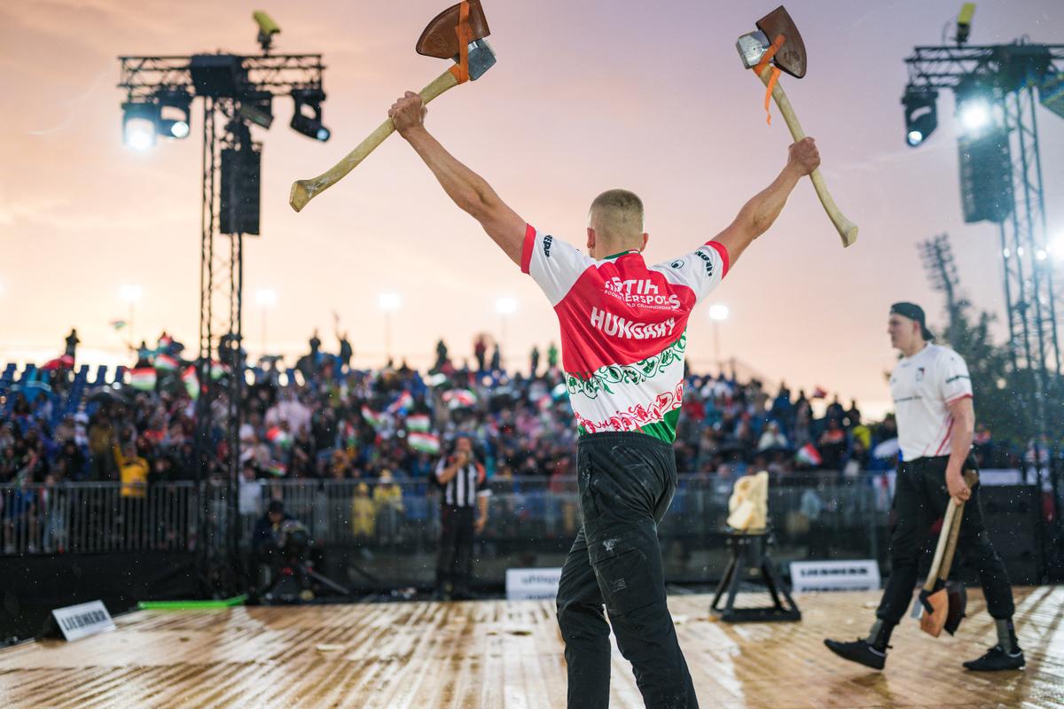Prima zi a Trofeului Mondial Stihl Timbersports de la Budapesta