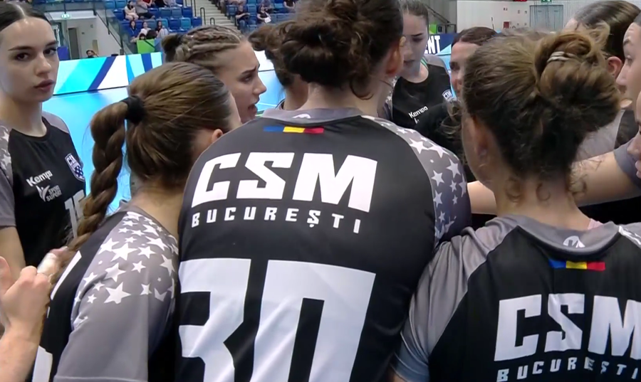CSM București - Gyor, semifinala EHF Youth Club Trophy » Pauză la Budapesta