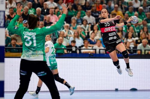Brest - Gyor, a doua semifinală a Ligii Campionilor/Foto: ehfcl.eurohandball.com
