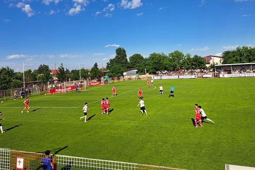 Stadionul Inter Gaz din Popești-Leordeni va găzdui acest meci // foto: Facebook @ Sport Club Popești-Leordeni
