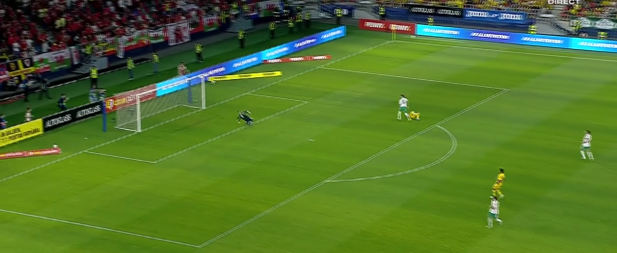 Ce păcat! Louis Munteanu a înscris un gol superb, însă tușierul a intervenit aiurea
