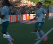 Rafael Leao, eliminat după o altercație cu un adversar // Capturi foto: X