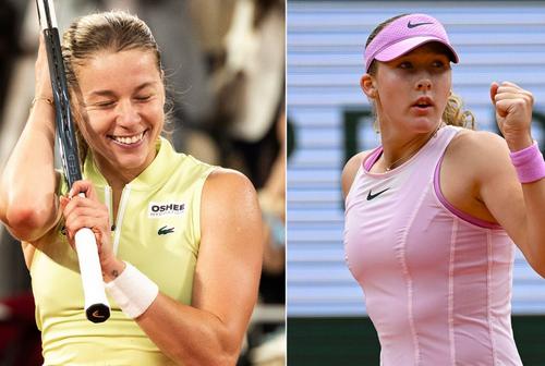 Mirra Andreeva - Maja Chwalińska, marea finală de la Roland Garros // foto: X @Steve Tignor