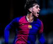 Leo Saca, la juniorii Barcelonei / Sursă foto: Facebook