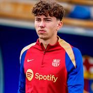 Leo Saca, la juniorii Barcelonei / Sursă foto: Facebook