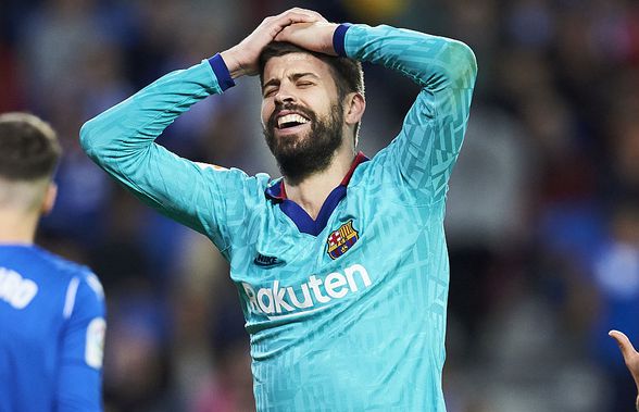 VILLARREAL - BARCELONA. Pique nu poate fi oprit! Gestul făcut la adresa VAR după ce golul lui Messi a fost anulat + reacție uluitoare după meci