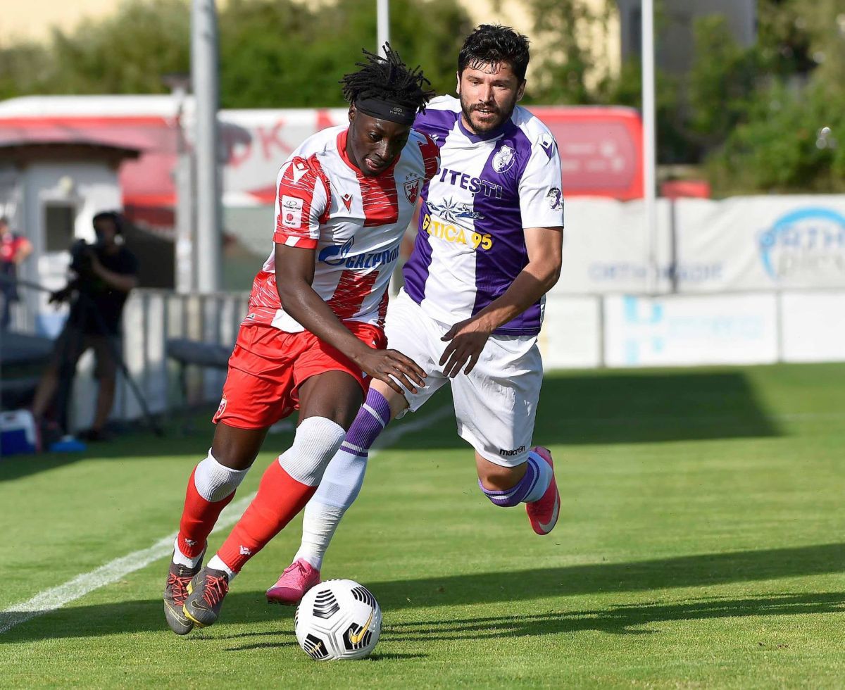 Amicalul FC Argeș -  Steaua Roșie Belgrad, încheiat la scor de neprezentare