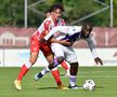 FC Argeș a pierdut cu 0-3 cel mai tare amical al verii. Sursă foto: Facebook Steaua Roșie Belgrad