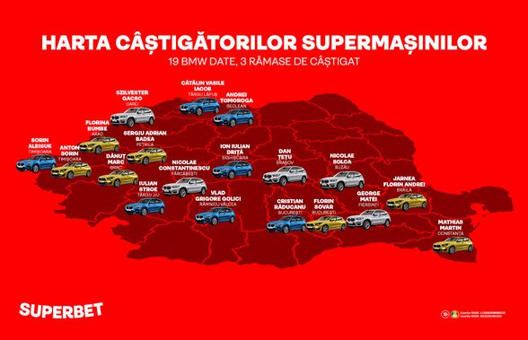 Mai sunt doar câteva mașini! Câștigă și tu una cu SuperClub de European!