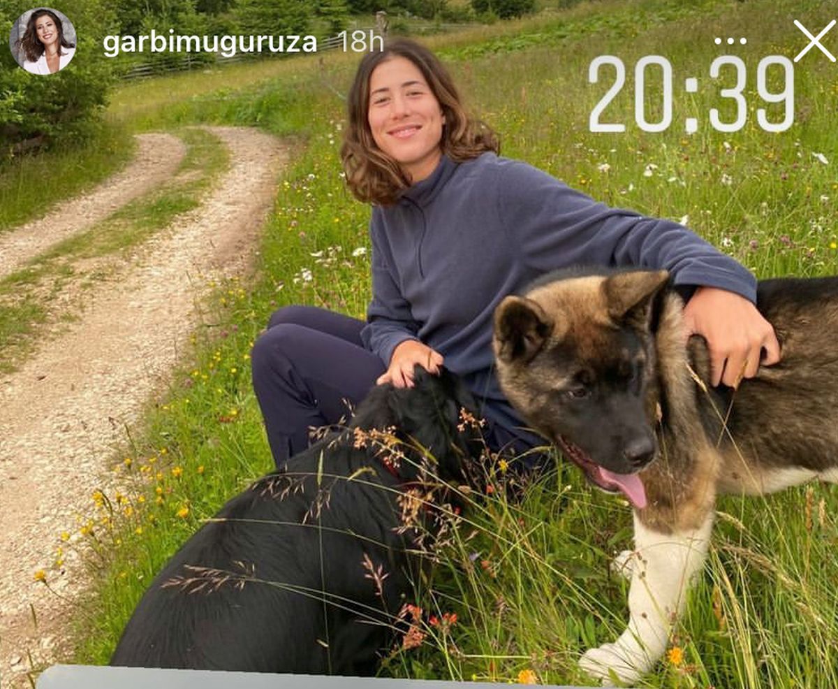 Imagini tari! Garbine Muguruza, vacanță în România: „Is this, is this the life”