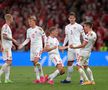 Sfidând pronosticurile, adversarii și chiar și moartea, naționala Danemarcei s-a calificat în semifinalele EURO 2020. FOTO: Guliver/Getty Images