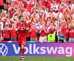 Sfidând pronosticurile, adversarii și chiar și moartea, naționala Danemarcei s-a calificat în semifinalele EURO 2020. FOTO: Guliver/Getty Images