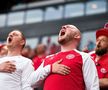 Sfidând pronosticurile, adversarii și chiar și moartea, naționala Danemarcei s-a calificat în semifinalele EURO 2020. FOTO: Guliver/Getty Images