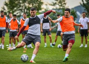 Cu 5 dintre jucătorii transferați pe teren, Rapid a pierdut amicalul cu Gaz Metan