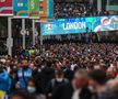 Sărbătoare pe Wembley! 54.000 de spectatori, soare după ploaie, mii de italieni și spanioli bucuroși