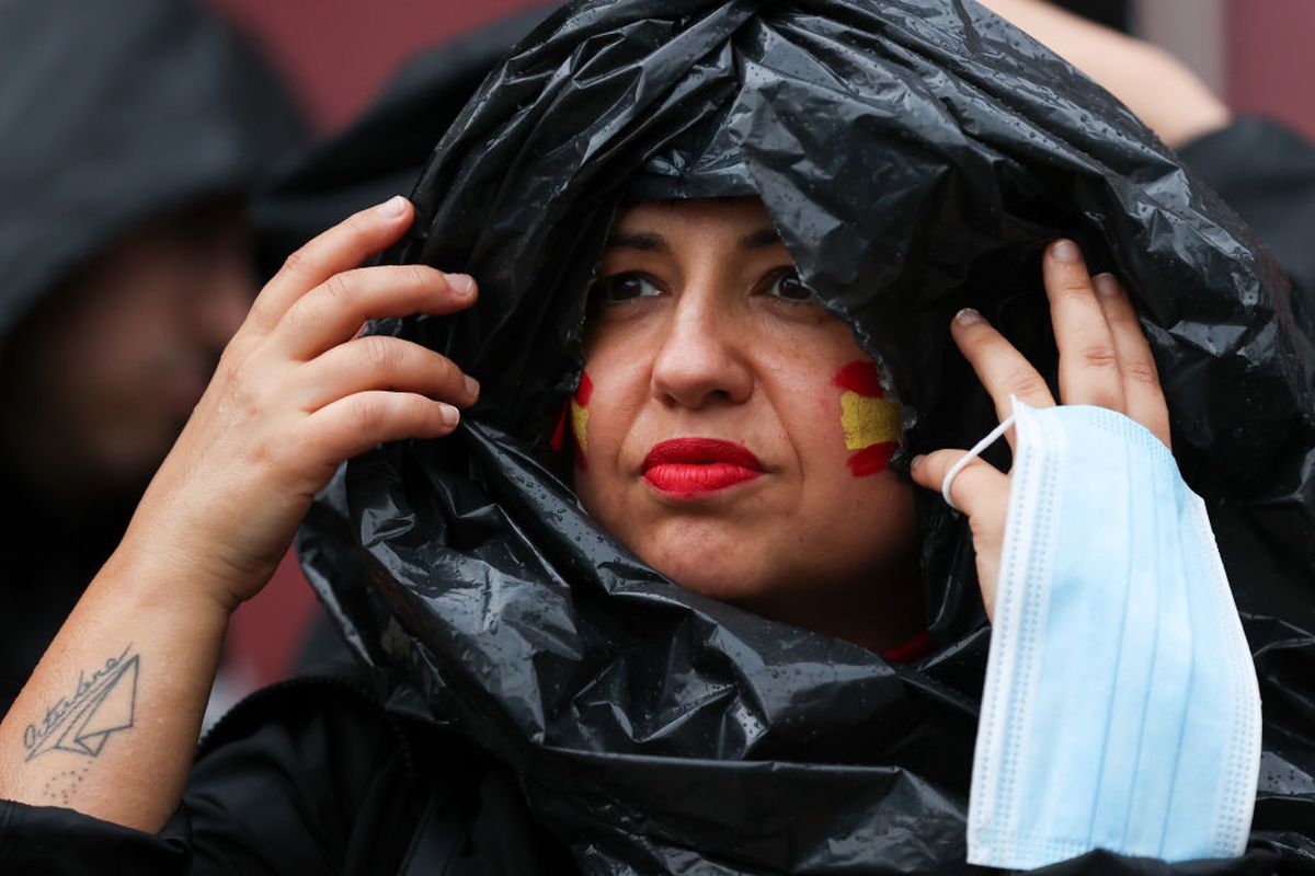 Italia - Spania, fani pe Wembley, semifinala Euro 2020 / FOTO: GettyImages