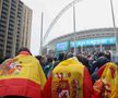Sărbătoare pe Wembley! 54.000 de spectatori, soare după ploaie, mii de italieni și spanioli bucuroși