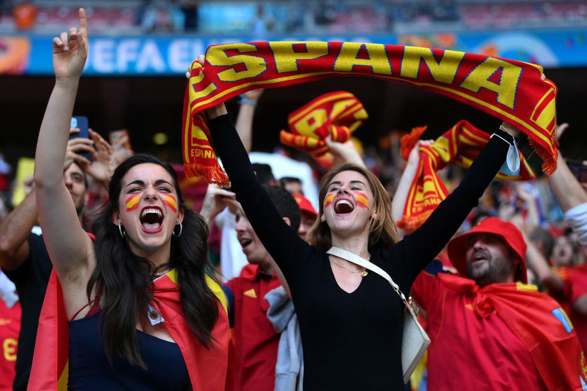 Italia - Spania, fani pe Wembley, semifinala Euro 2020 / FOTO: GettyImages