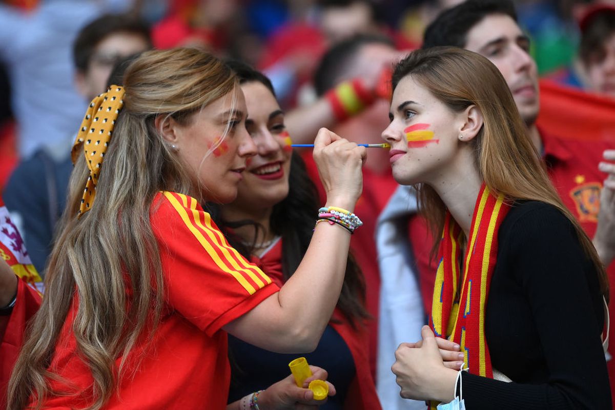 Italia - Spania, fani pe Wembley, semifinala Euro 2020 / FOTO: GettyImages