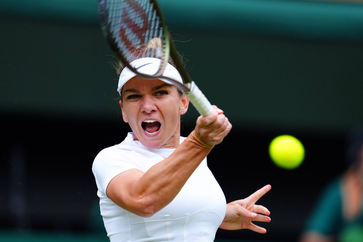 Simona Halep - Amanda Anisimova, semifinala Wimbledon 2022