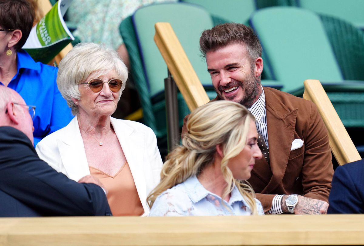 David Beckham, spectator de lux la meciul Simonei Halep » Imagini spectaculoase