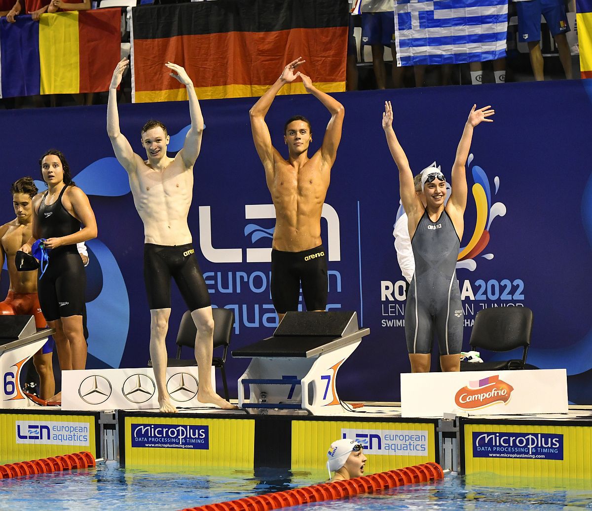 România, ARGINT la ștafeta combinată de 4x100m liber