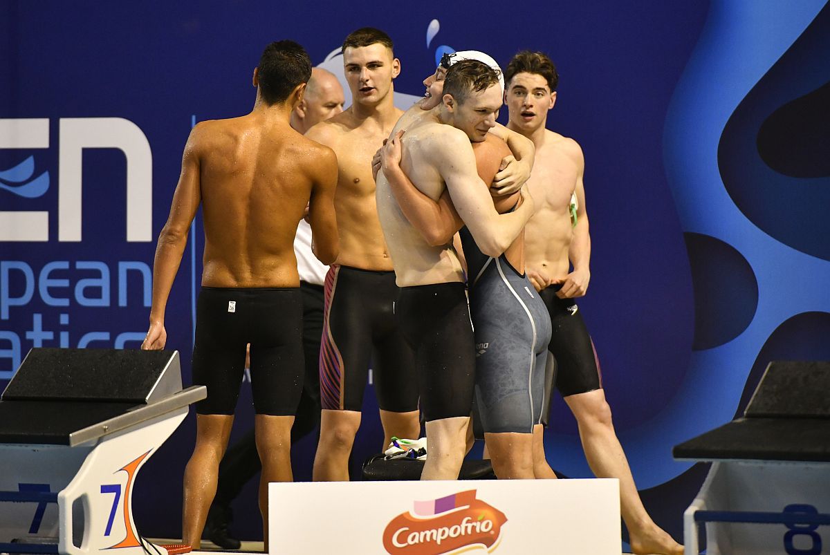 România, ARGINT la ștafeta combinată de 4x100m liber