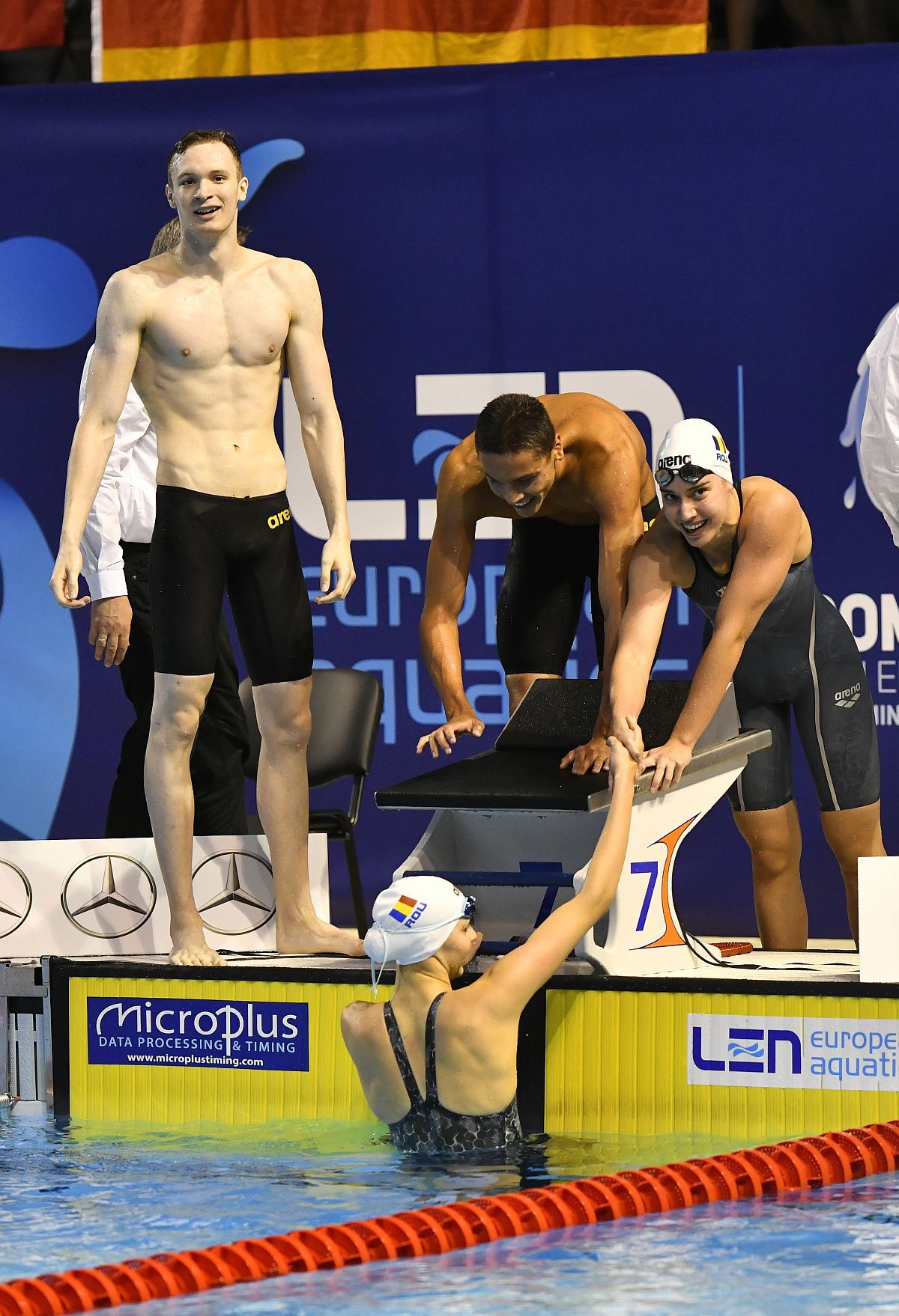 România, ARGINT la ștafeta combinată de 4x100m liber