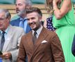 David Beckham, în tribune la meciul Simona Halep - Amanda Anisimova, semifinala Wimbledon 2022
