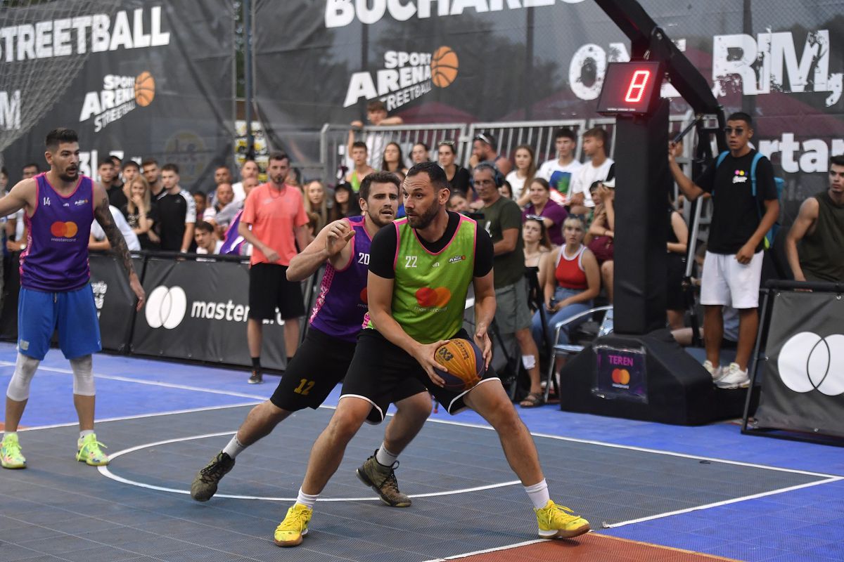 Speak a jucat baschet cu copiii la Sport Arena Streetball, în turneul-record cu 700 de participanți