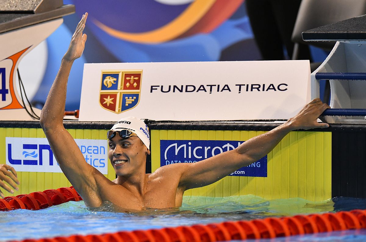 David Popovici, după încă un AUR pentru România: „Îmi venea să plâng!”