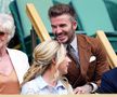 David Beckham, spectator de lux la meciul Simonei Halep » Imagini spectaculoase