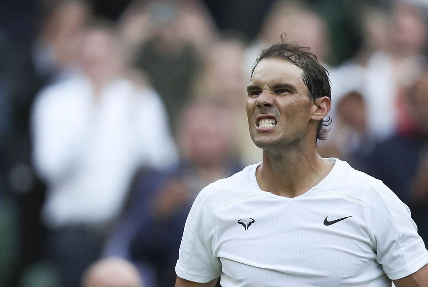 Rafael Nadal (36 de ani, locul 4 ATP) a câștigat un adevărat thriller în sferturile de la Wimbledon, 3-6, 7-5, 3-6, 7-5, 7-6 (10-4) cu Taylor Harry Fritz (24 de ani, locul 14 WTA).