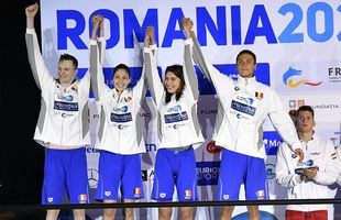 România, două medalii în ziua a 2-a la Europenele de juniori de la Otopeni » Popovici, AUR la 200m liber + ARGINT la ștafeta combinată de 4x100m liber!